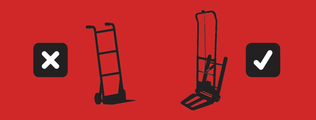 How a Stair Climbing Hand Truck Helps Prevent Load Damage