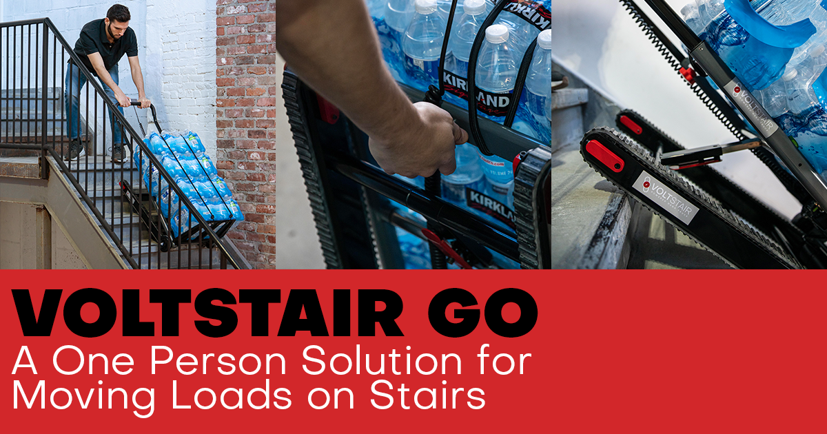 Voltstair Go: A One Person Solution for Moving Loads on Stairs