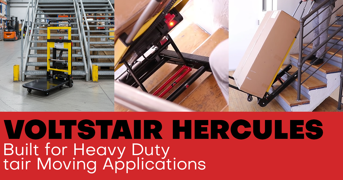 Voltstair Hercules: Built for Heavy Duty Stair Moving Applications