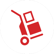 General purpose hand truck icon