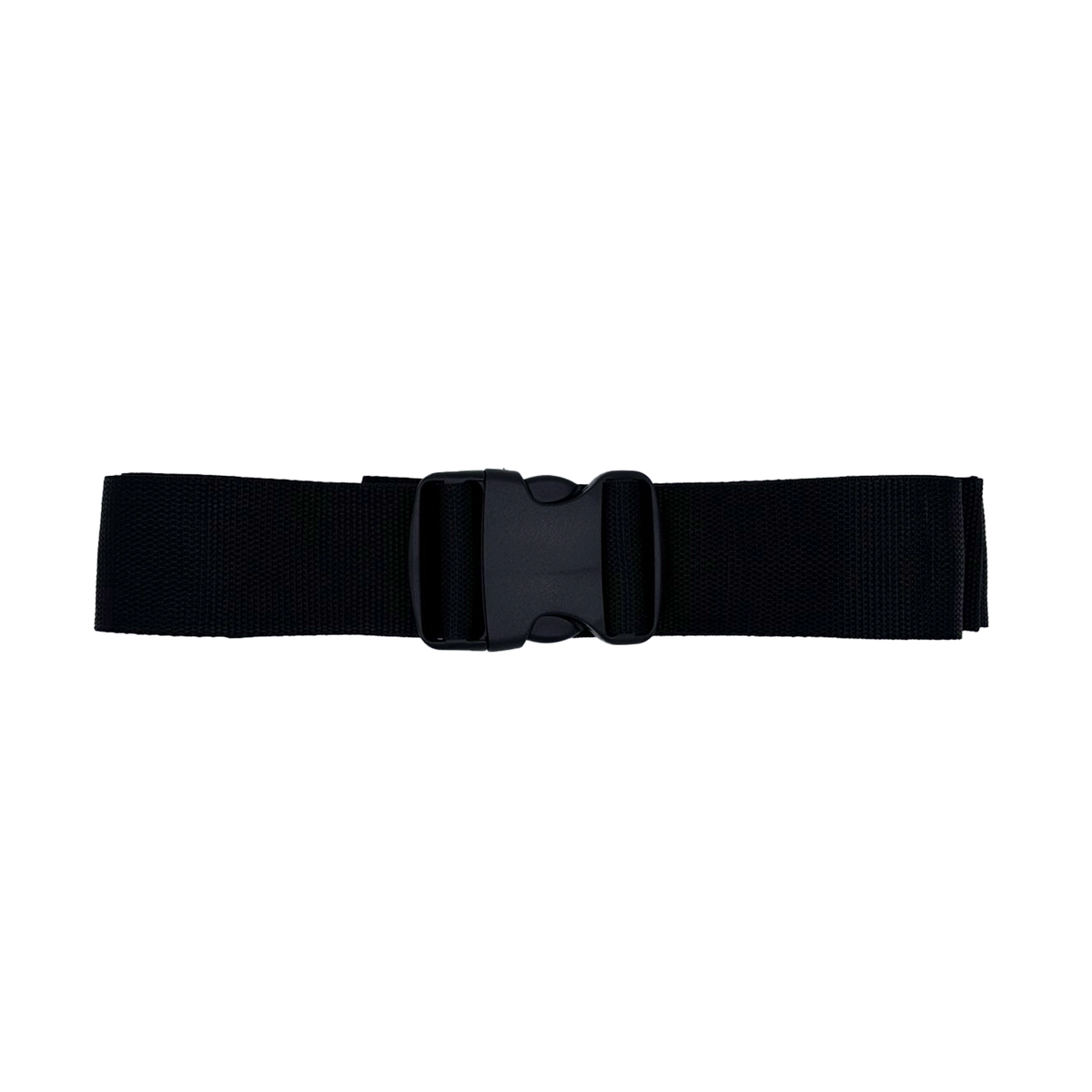 Black buckle strap for securing loads on Voltstair Hercules powered hand truck